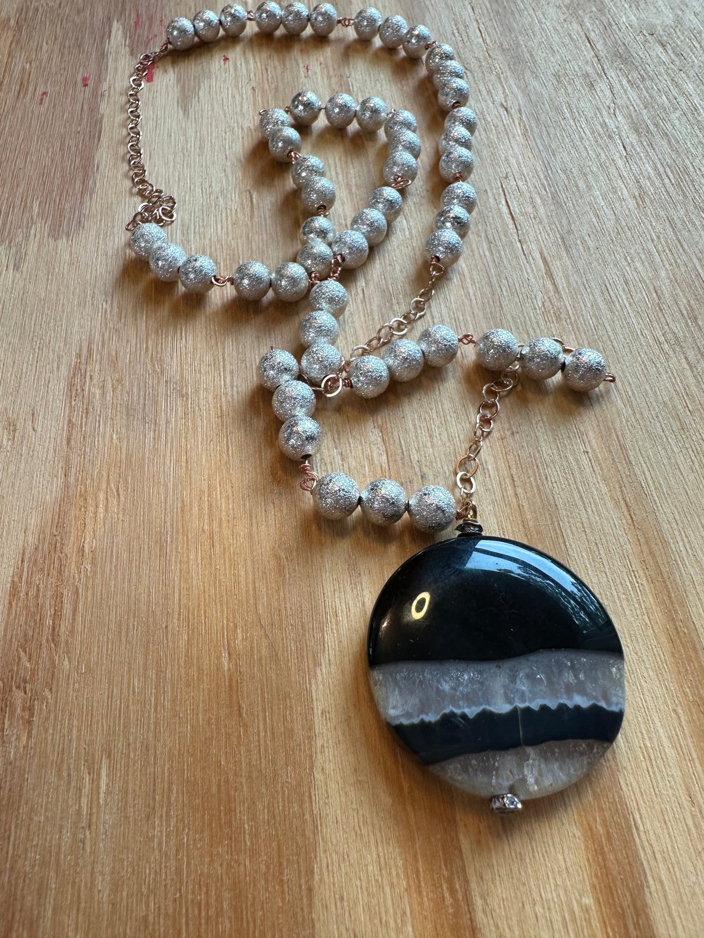 Agate necklace