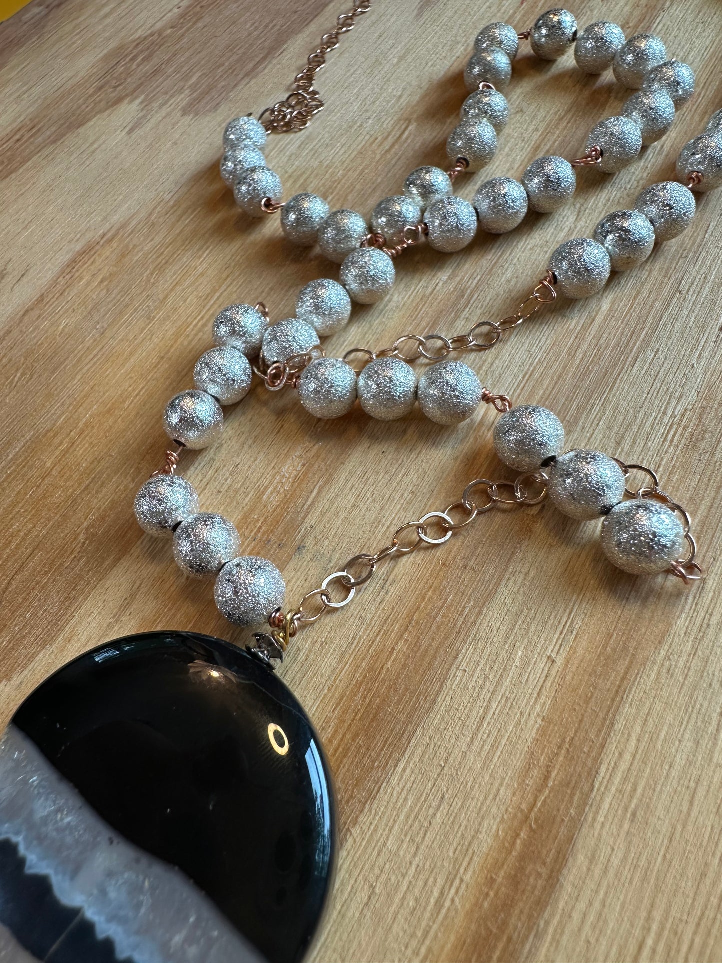 Agate necklace